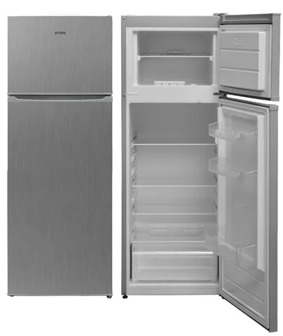 Vestel KVD 362 ILF *F* Kühl-/ Gefrierkombination Inox - 144 cm Höhe